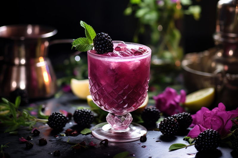 Midnight Confession Cocktail with Espanita Tequila
