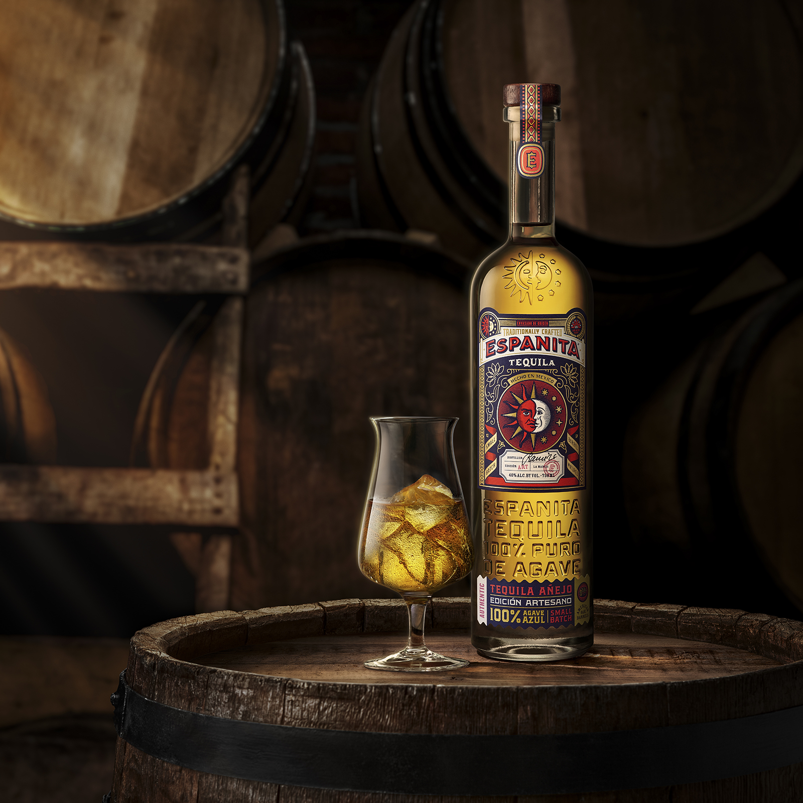 Espanita - oak casks for aging tequila