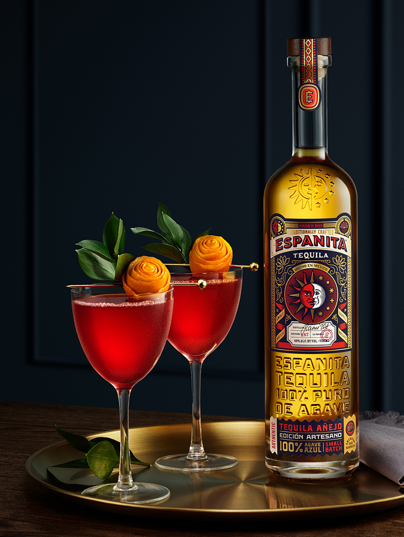 Espanita Double Barrel Anejo Tequila